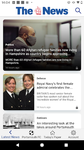 The Portsmouth News Newspaper Screenshot 1 - AppWisp.com