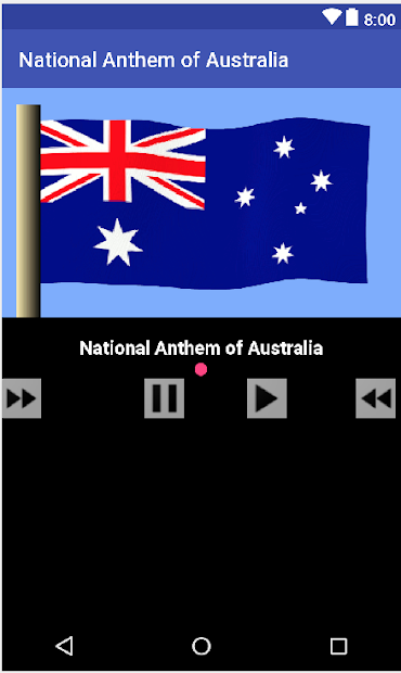 Captura de Pantalla 3 Anthem of Australia android