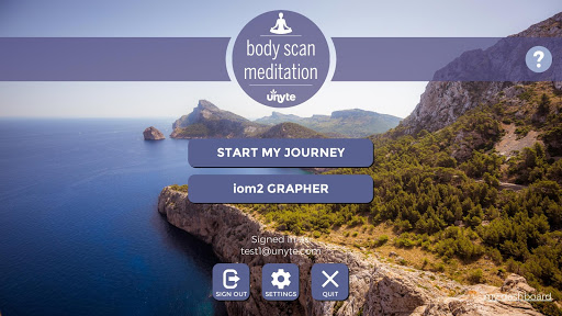 Android application Body Scan Meditation screenshort