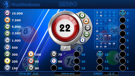 Android application Gamblershome Bingo screenshort