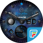 Cover Image of ダウンロード GRR | NEW MOON SPACE Watch Fac  APK