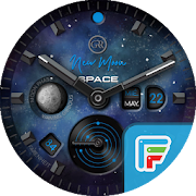 GRR | NEW MOON SPACE Watch Face