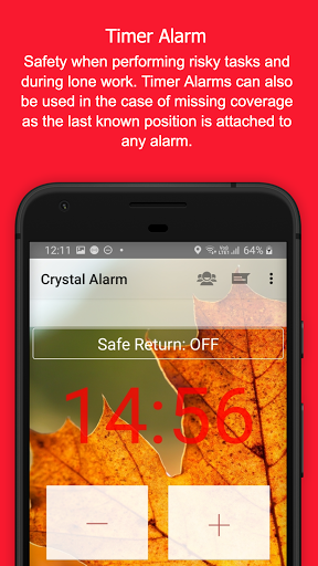 Crystal Alarm Screen 3