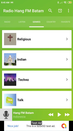 FM radio hang fm batam App ID Screen 3