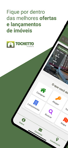 Android application Tochetto Imobiliária screenshort
