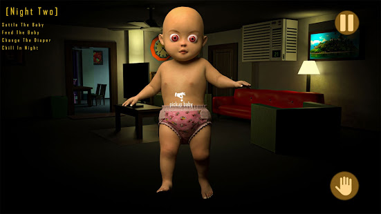 Scary Baby In Red - Horror House Simulator Game android2mod screenshots 10