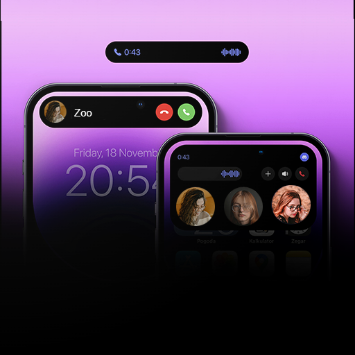 IPHONE Notch Bar Notification logo
