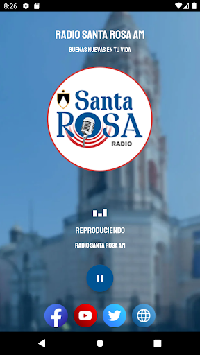 Radio Santa Rosa AM App Screen 2