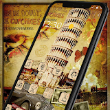 Retro Leaning Tower of Pisa Theme icon