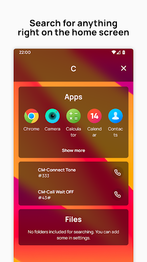 Starlight Launcher Screen 2
