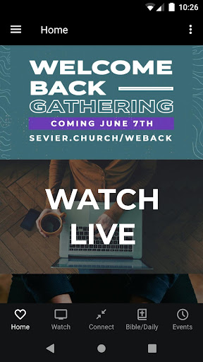 Android application First Baptist Sevierville screenshort