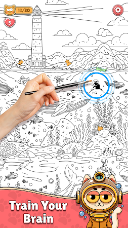 Game screenshot Find The Cat - Spot It! apk download