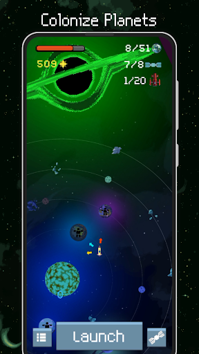 Android application Infinite Launch screenshort