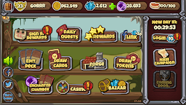 screenshot of Deck Warlords - TCG card game