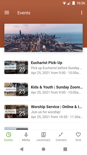 Android application Immanuel App screenshort