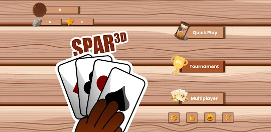 Spar3d - Card Game