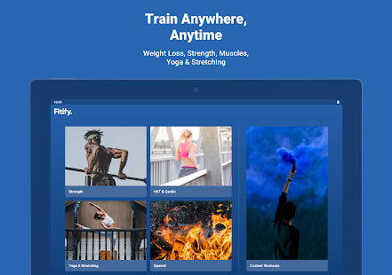 Fitify: Workout Routines & Training Plans Screenshot