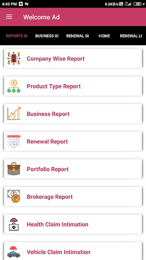 BND INSURE Screen 3