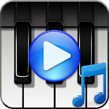 Piano songs with rain icon