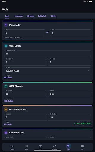 FTTH Calculator