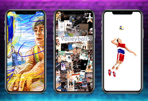 Android application Volleyball Wallpapers screenshort