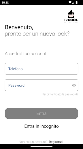 Android application Becool screenshort