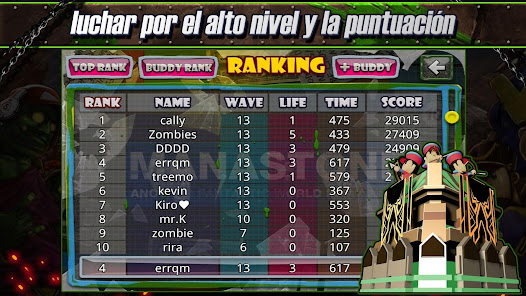 Captura 14 Defensa zombie android