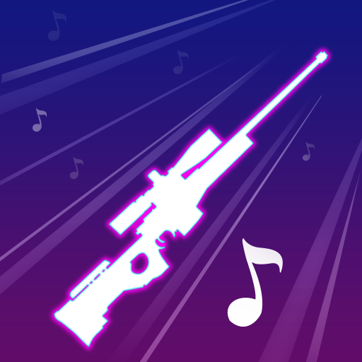 Beats shooting-music game logo