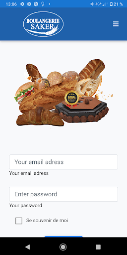 Android application Saker Bakers screenshort