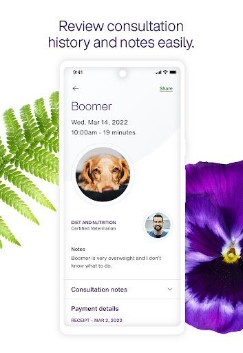 TELUS Health MyPet Screen 3