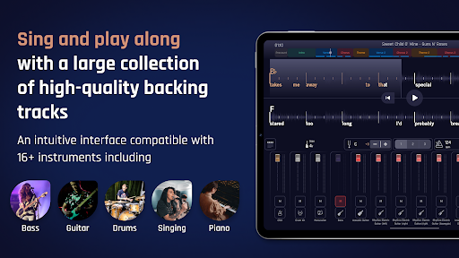 Screenshot of Jamzone - Sing & Play Along
