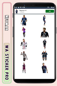 Screenshot 2 Neymar - WA Sticker Pro android