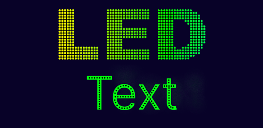 LED Text Scroll Status Maker