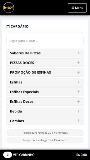 Deixa Vim Esfiharia Screen 2