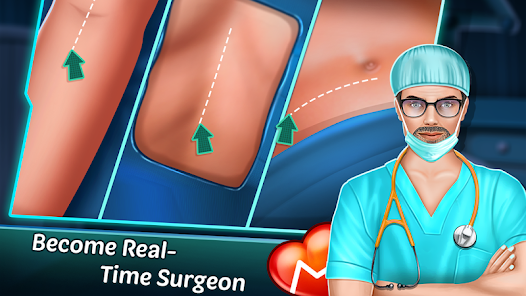 Download do APK de Jogos de Médico de Cirurgia - Jogo de Mão para Android
