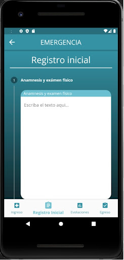 Android application SMQS Emergencia Domiciliaria screenshort