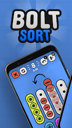 Bolt Sort: Color Sort Puzzle