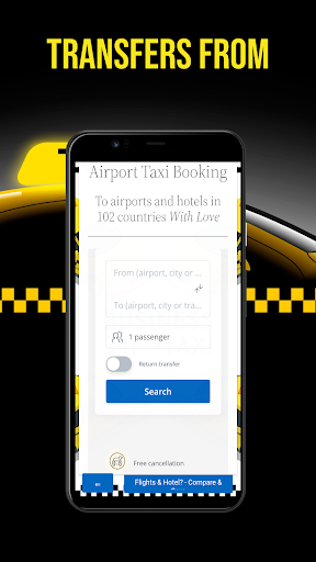 Dubai Airport Taxi Screen 2