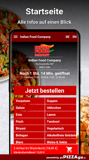 Indian Food Company Köln