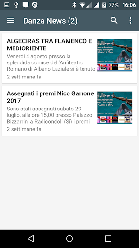 Danza Notizie Screen 3