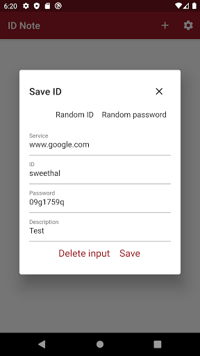 ID Note Screen 3