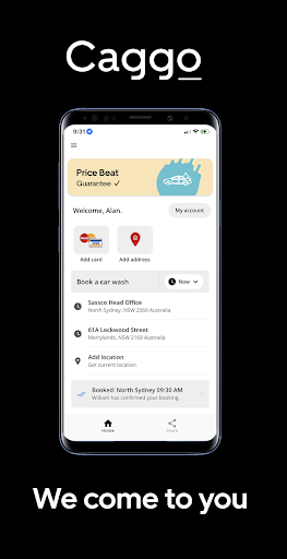 Android application Caggo Car Wash screenshort