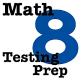 8th Grade Math Testing Prep icon