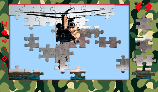 Puzzles military equipment