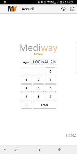Android application Mediway screenshort