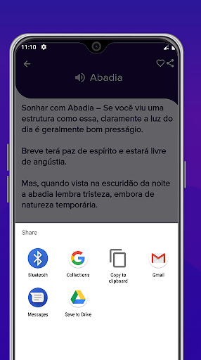 Dicionário dos Sonhos Screen 3
