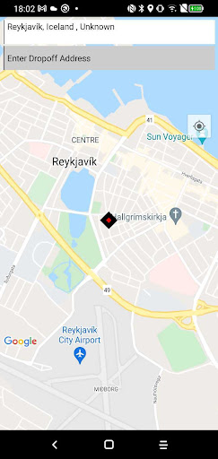 Android application TAXI BBS screenshort