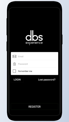 Android application DBS EXPERIENCE screenshort