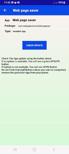Software Updater Screen 3