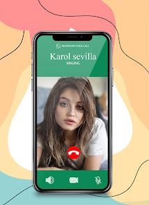 Captura de Pantalla 4 Karol Sevilla fake call now android